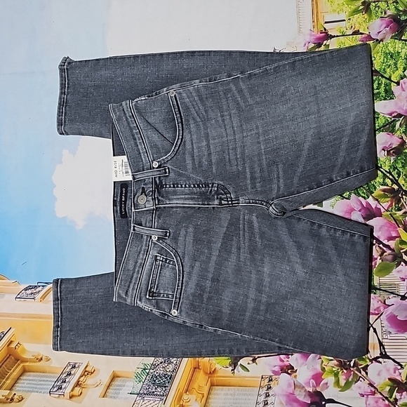 Lucky Brand‎ Ada Distressed Skinny Jeans Size 2 NWT - Picture 1 of 9
